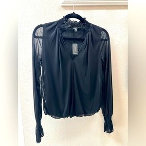 Express Black long sleeve top